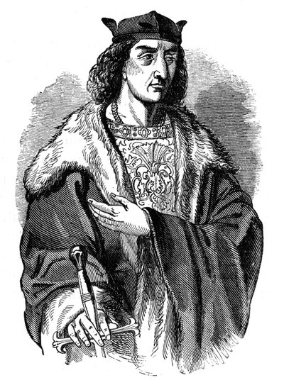 Hendrik VII, laat 15e eeuw, 1910 door Unbekannt