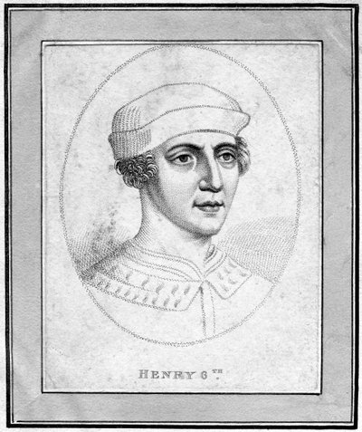 Hendrik VI van Engeland, 1421-1471 door Unbekannt