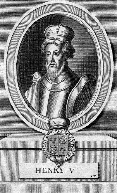 Hendrik V, koning van Engeland door Unbekannt