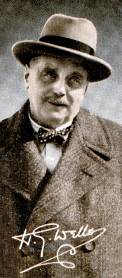 Herbert George HG Wells, Engelse schrijver door Unbekannt