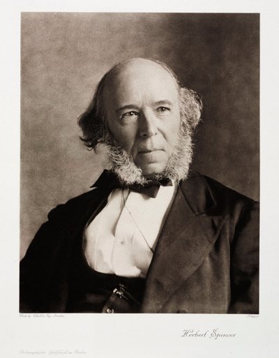 Herbert Spencer, Engelse sociale filosoof door Unbekannt