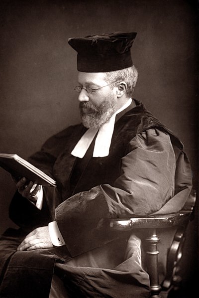 Hermann Adler 1839-1911, in Duitsland geboren opperrabbijn van het Britse Rijk, ca. 1894 door Unbekannt