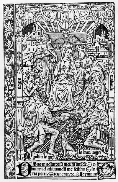 Heures a lusaige de Romme, Parijs, Pigouchet voor Vostre, 20 december, 1502, 1910 door Unbekannt