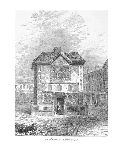 Hicks Hall, 1750 door Unbekannt