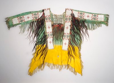 Leren shirt, ca. 1890 door Unbekannt
