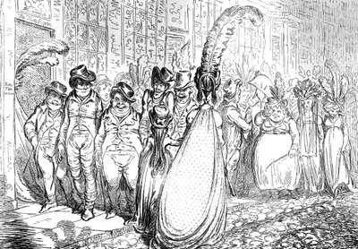 High Change in Bond Street - ou - la Politesse du Grand Monde, 1796 door Unbekannt