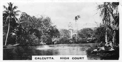 Hooggerechtshof, Calcutta, India, ca. 1925 door Unbekannt