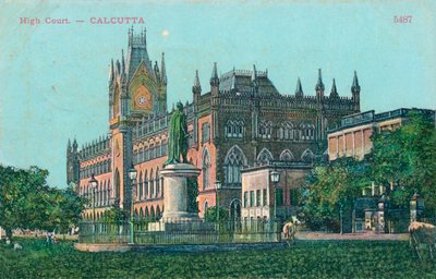 Hooggerechtshof, Calcutta, ca. 1906 door Unbekannt
