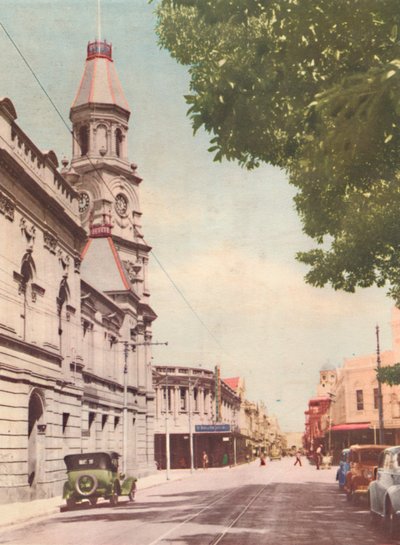 High Street, Fremantle, c1947 door Unbekannt