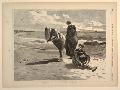 Vloed, elke zaterdag, 6 augustus 1870 door Unbekannt