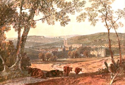 High Wycombe vanaf de Marlow Road, ca. 1802, ca. 1900 door Unbekannt