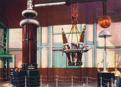 Huis voor hoogspanningstests, 1938 door Unbekannt