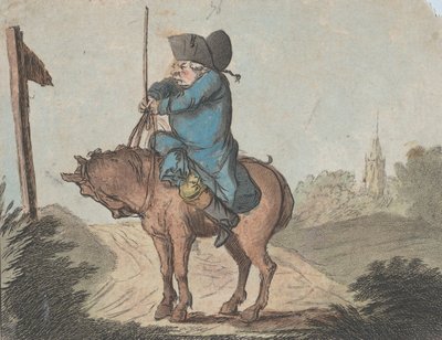 Hints voor slechte ruiters, nr. 1: Symptomen van onrust, 10 mei 1781 door Unbekannt