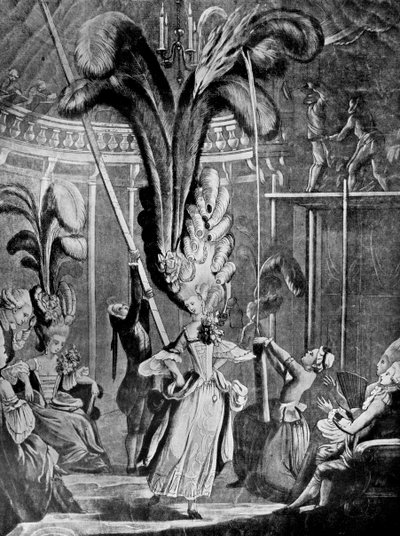 Hints aan de dames om op hun hoofden te letten, 1776 door Unbekannt