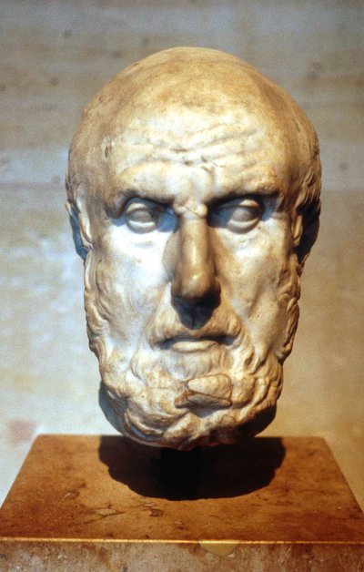 Hippocrates van Kos, Oude Griekse arts door Unbekannt
