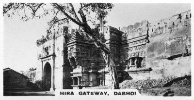 Hira-poort, Dabhoi, Gujarat, India, ca. 1925 door Unbekannt