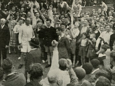 Zijne Majesteit op zijn Jongenskamp in Southwold, 1937 door Unbekannt