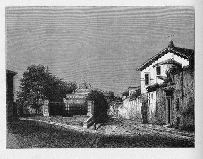 Geschiedenis van het oude Rome. Basiliek van San Clemente is een rooms-katholieke minor basiliek gewijd aan Paus Clemens I, gelegen in Rome, Italië door Unbekannt
