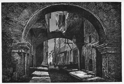 Geschiedenis van het Oude Rome. Rome gravures van 1872 door Unbekannt