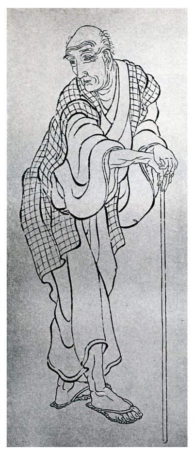 Hokusai, Japanse kunstenaar, 1839-1956 door Unbekannt
