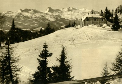 Hollhaus, Dachstein, Stiermarken, Oostenrijk door Unbekannt
