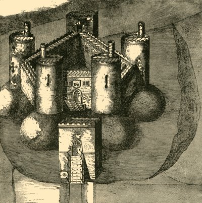 Holt Castle, in 1610 door Unbekannt