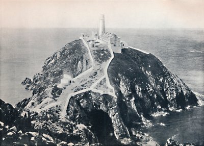 Holyhead - De South Stack, vuurtoren, 1895 door Unbekannt