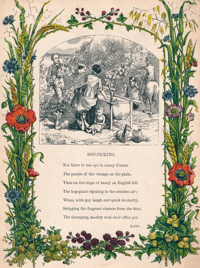 Hopplukken, c1900 door Unbekannt
