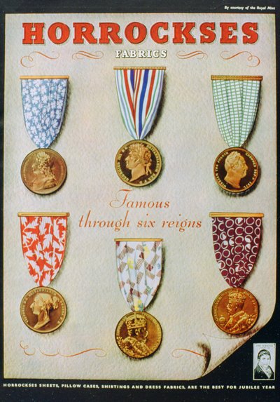 Horrockses stoffen, 1935 door Unbekannt