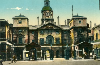 Horse Guards, Whitehall, Londen, ca. 1910 door Unbekannt