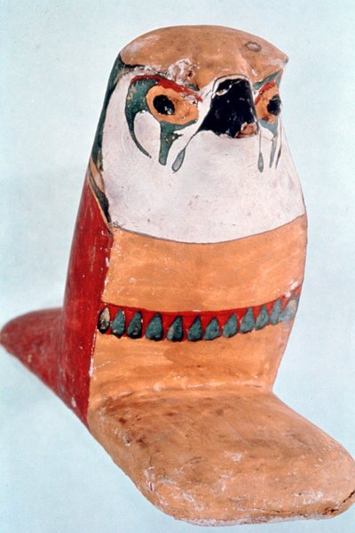 Horusvalk uit Thebe, Egypte, 13e-12e eeuw v.Chr. door Unbekannt