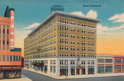 Hotel Richmond, Augusta, Georgia, 1943 door Unbekannt