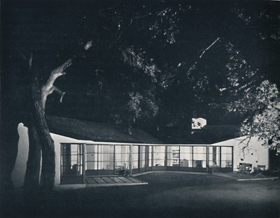 Huis in Glendale, Californië, 1940 door Unbekannt