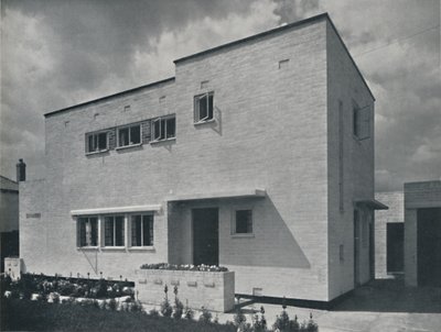 Huis in Hoghton, Lancs., door Frank Waddington, 1942 door Unbekannt