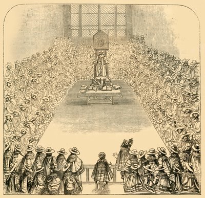 House of Commons in 1623, 1881 door Unbekannt