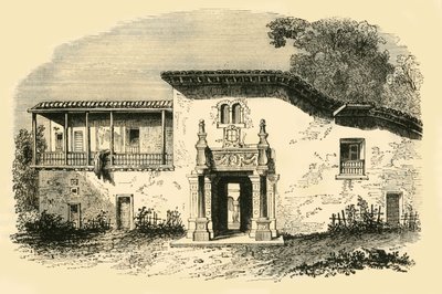Huis van Pizarro, Cuzco, 1890 door Unbekannt