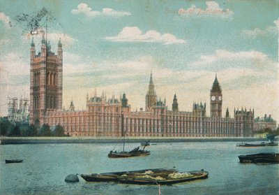 Houses of Parliament, 1906, ca. 1900-1930 door Unbekannt