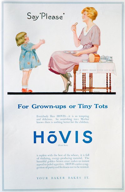 Hovis brood advertentie, 1921 door Unbekannt