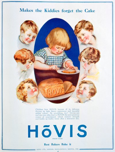 Hovis brood advertentie door Unbekannt