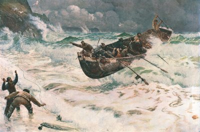 Hoe de boot thuiskwam 1886, ca. 1902 door Unbekannt