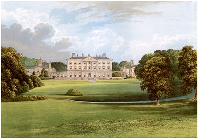 Howick Hall, Northumberland, huis van Earl Grey, ca. 1880 door Unbekannt