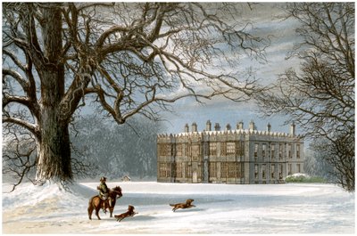 Howsham Hall, Yorkshire, huis van de familie Cholmley, ca. 1880 door Unbekannt
