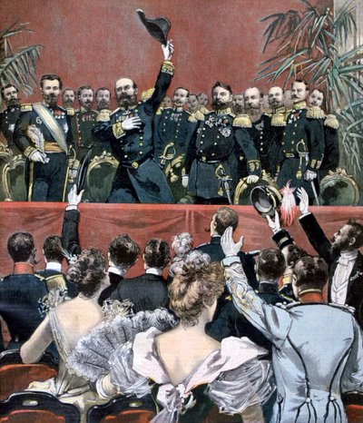 Hoera! Voor de Fransen!, 1893 door Unbekannt