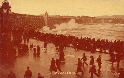 I.O.M. Douglas, storm, ca. 1913 door Unbekannt