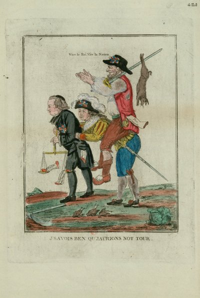 Ik Was Zeker Dat We Onze Beurt Zouden Hebben, 1789 door Unbekannt