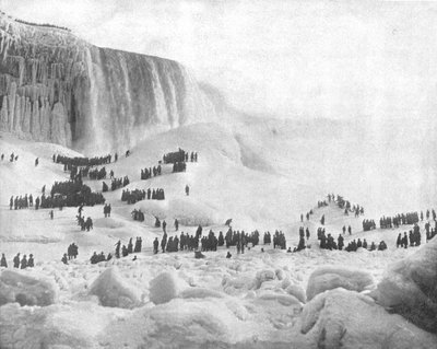 Ijsberg, Niagara, New York State, VS, ca. 1900 door Unbekannt