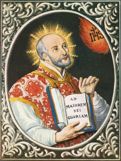 Ignatius van Loyola door Unbekannt