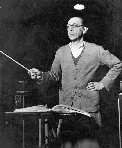 Igor Stravinsky, Russisch-geboren componist, c1920 door Unbekannt