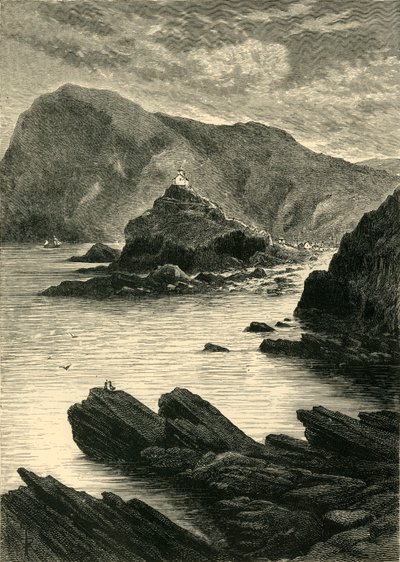 Ilfracombe - Uitzicht vanaf de Rotsen aan de Basis van de Capstone, 1898 door Unbekannt