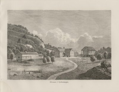 Illustratie uit het boek Nordiska taflor van onbekende auteur en uitgegeven door Albert Bonnier door Unbekannt